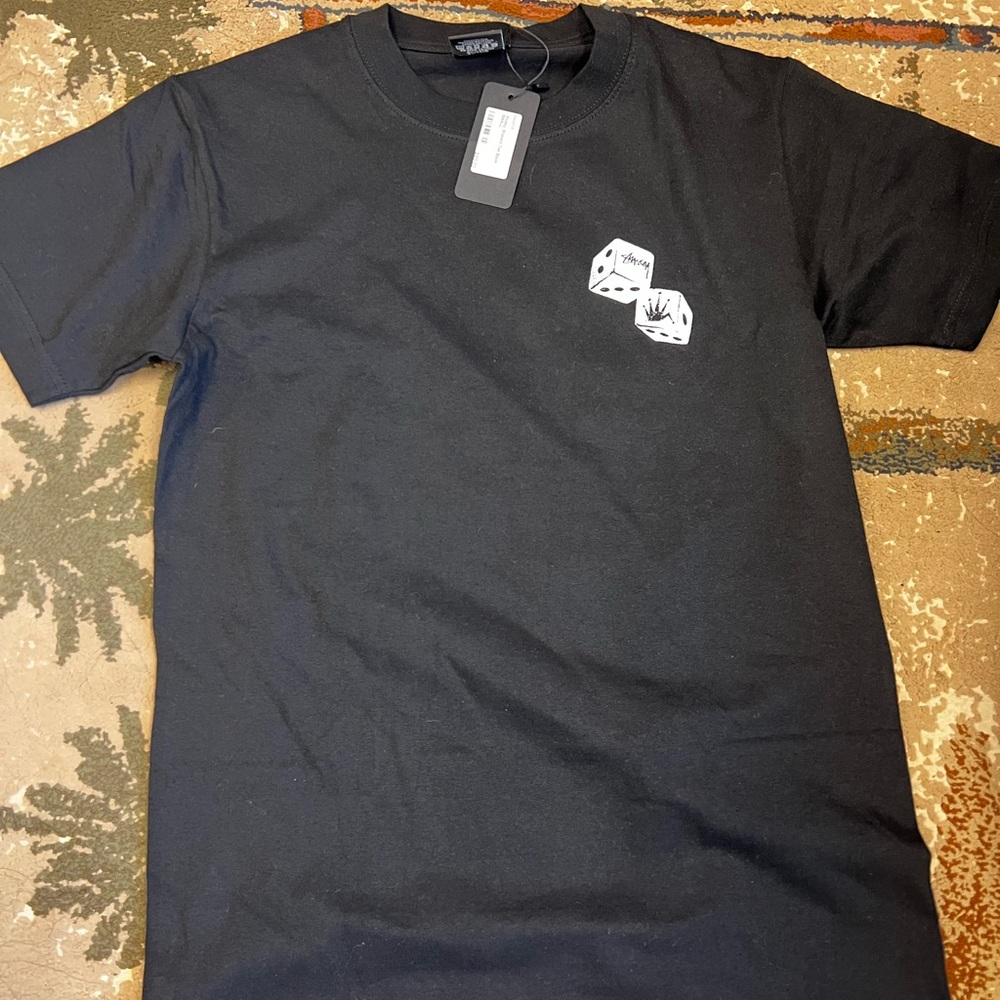 Stussy Black Short Sleeve Tee